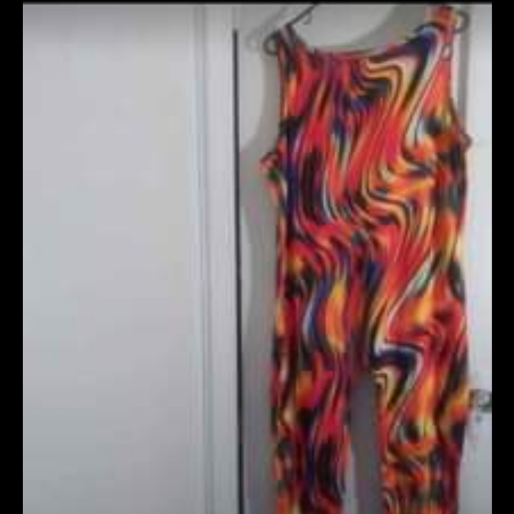 Women's plus sized jumpsuit size 3x from Love Univetsity